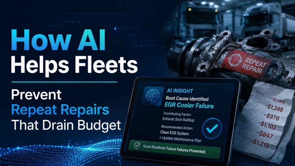How AI Helps Fleets Prevent Repeat Repairs That Drain Budget - Tensor Planet