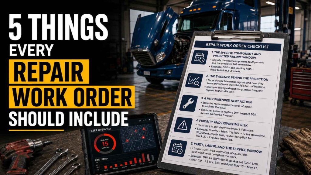 5 Things Every Repair Work Order Should Include